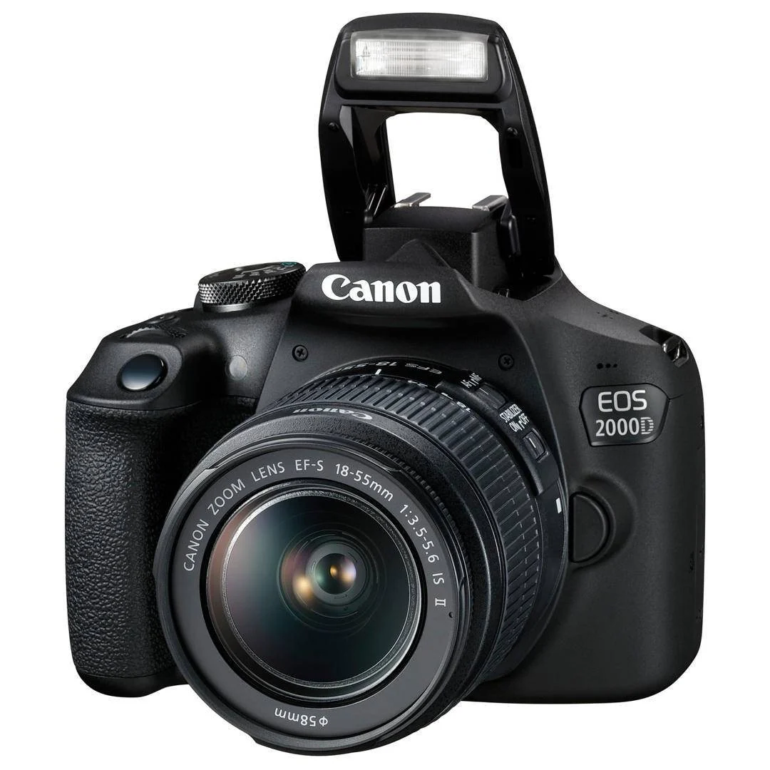 Canon EOS 2000D DSLR Camera 18-55mm + 420-800mm Lens