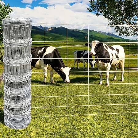 Heavy-Duty Galvanized Farm Fence – 5 ft x 328 ft